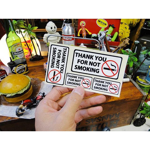 U.S.パブリックサインステッカー （禁煙） アメリカン雑貨 アメリカ