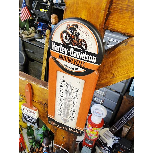 Harley-Davidson 温度計 ハーレーダビッドソン　アメリカン雑貨 Harley-Davidson 温度計 ハーレーダビッドソン アメリカン雑貨