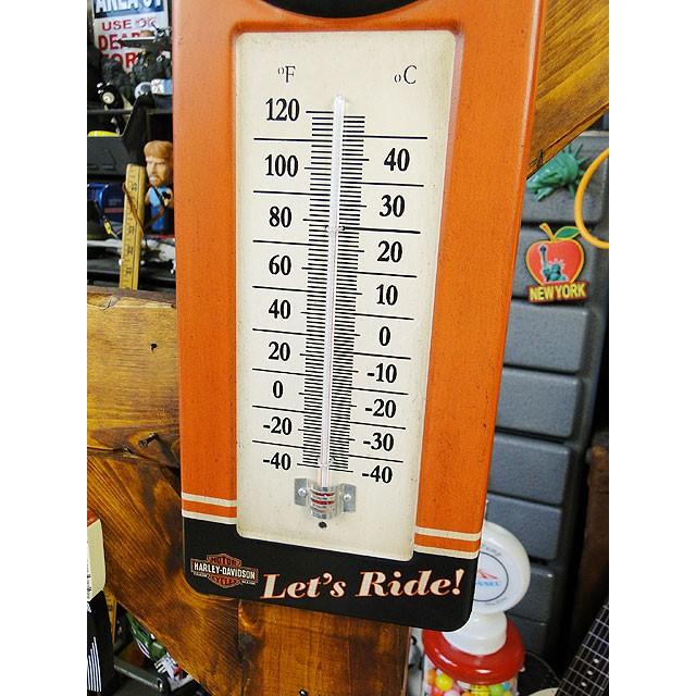 Harley-Davidson 温度計 ハーレーダビッドソン アメリカン雑貨