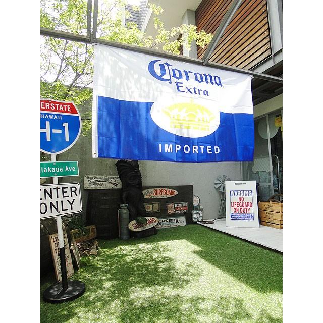 コロナ　バーフラッグ　（ホワイト）　コロナビール　■ アメリカ雑貨 アメリカン雑貨 | アメリカン レトロ | 03