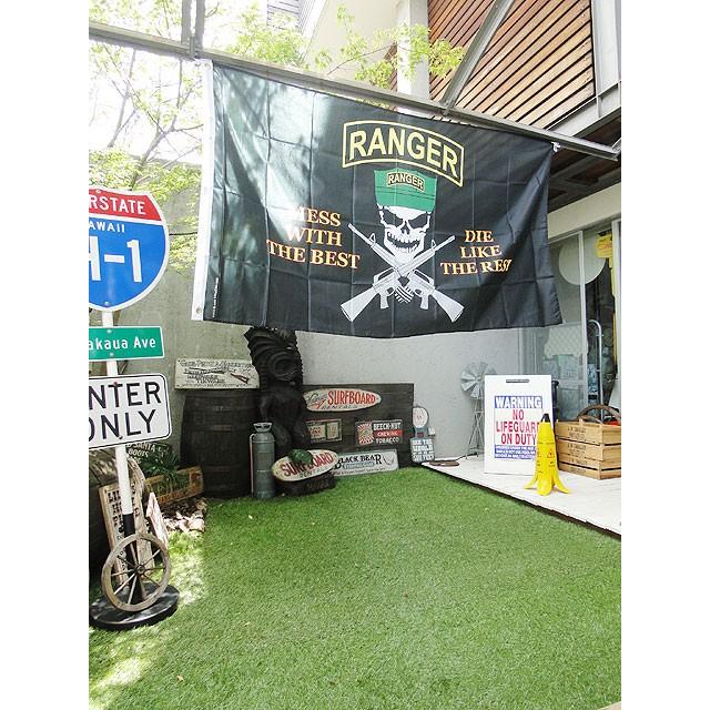 スペシャルフォース　ミリタリーフラッグ　（レンジャー/グリーンベレー/ホワイト）　■　アメリカ雑貨　アメリカン雑貨　ミリタリー |  | 03