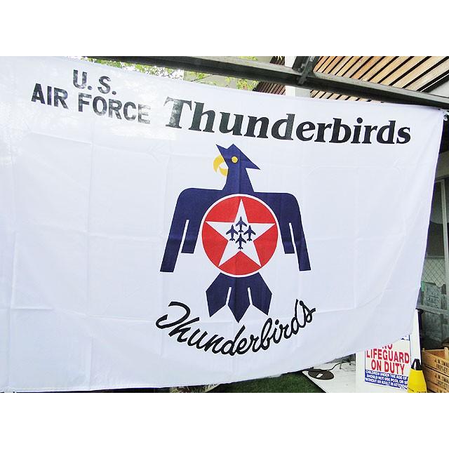 U.S.エアフォース　サンダーバーズ　ミリタリーフラッグ ■ アメリカ雑貨 アメリカン雑貨 ミリタリー ガレージグッズ 男前　旗 |  | 01