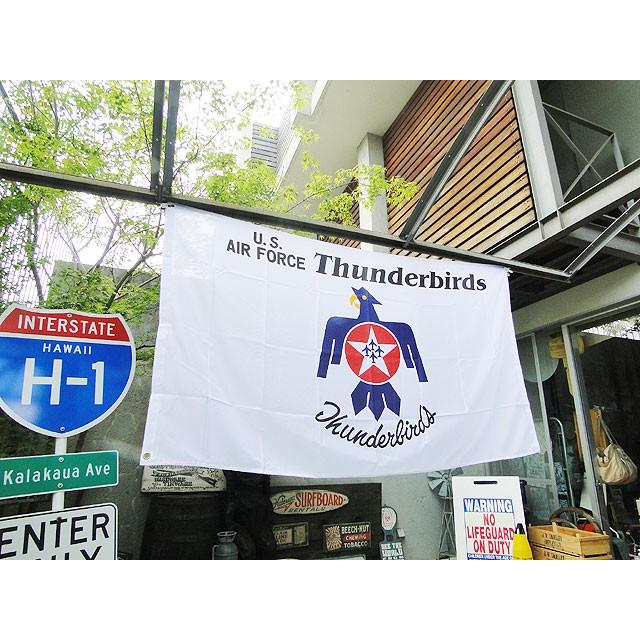 U.S.エアフォース　サンダーバーズ　ミリタリーフラッグ ■ アメリカ雑貨 アメリカン雑貨 ミリタリー ガレージグッズ 男前　旗 |  | 02