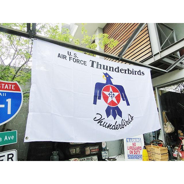 U.S.エアフォース　サンダーバーズ　ミリタリーフラッグ ■ アメリカ雑貨 アメリカン雑貨 ミリタリー ガレージグッズ 男前　旗 |  | 04
