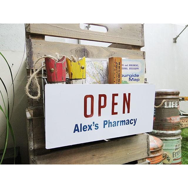 カルチャーマート ワイヤーウォールラック （オープン） アメリカン