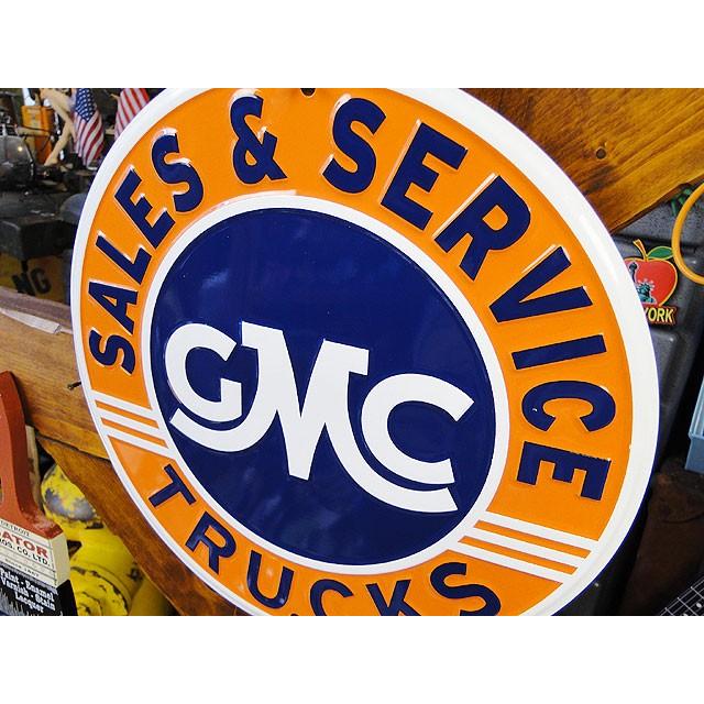 GMCトラック　ブリキ看板 アメリカ雑貨 アメリカン サインプレート ティンサインボード インテリア 壁飾り | アメリカン レトロ | 01