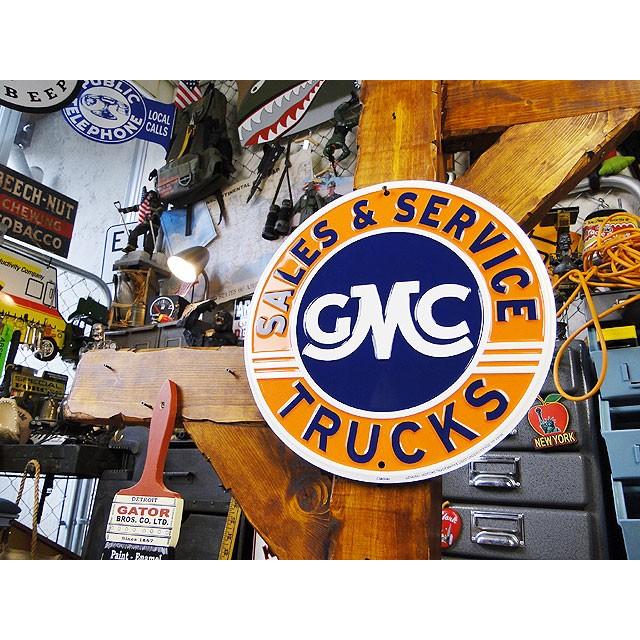 GMCトラック　ブリキ看板 アメリカ雑貨 アメリカン サインプレート ティンサインボード インテリア 壁飾り | アメリカン レトロ | 02
