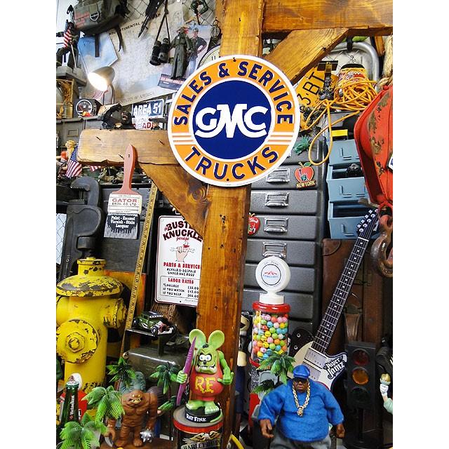 GMCトラック　ブリキ看板 アメリカ雑貨 アメリカン サインプレート ティンサインボード インテリア 壁飾り | アメリカン レトロ | 03