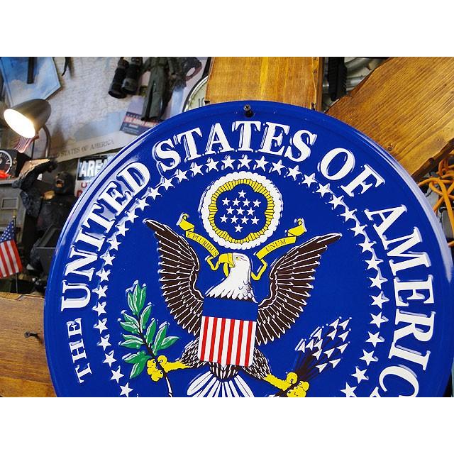 アメリカ合衆国マーク　ブリキ看板 アメリカン雑貨 アメリカ雑貨 | アメリカン レトロ | 01