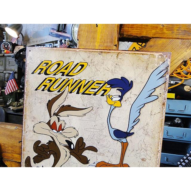 ロードランナー　＆　コヨーテ　ブリキ看板　■ アメリカン雑貨 アメリカ雑貨 | ロードランナー | 01
