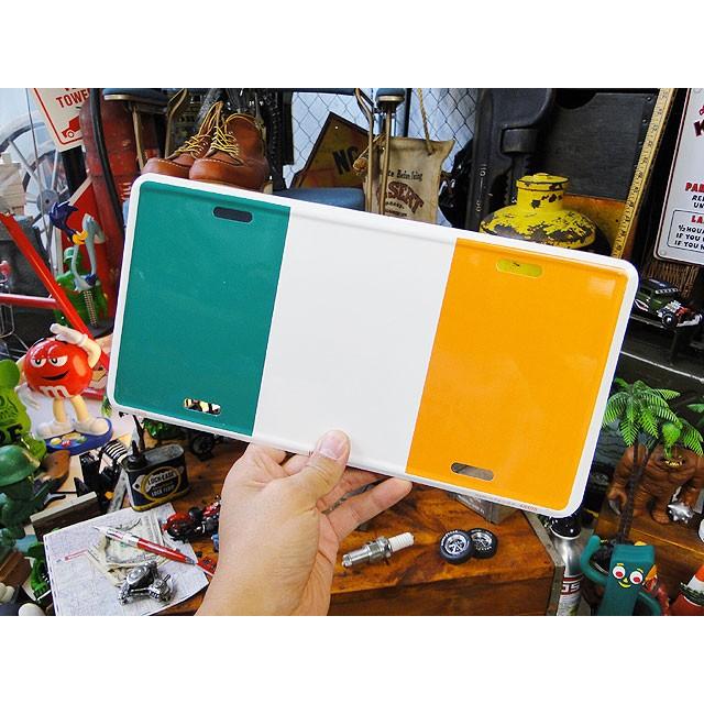 アイルランド　ライセンスプレート アメリカ雑貨 アメリカン インテリア 壁飾り おしゃれな雑貨屋さん 小物 通販 人気 輸入 ミリタリー | アメリカン レトロ | 01