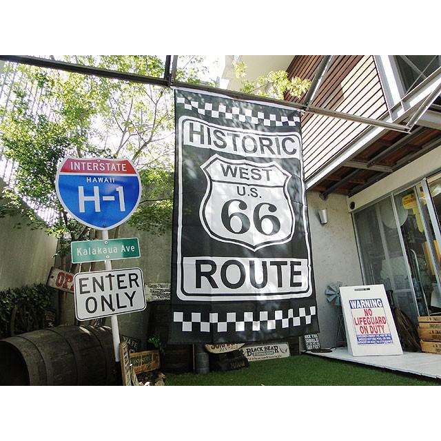 ルート66　ビッグサイズフラッグ　（ヒストリック）　アメリカ雑貨　アメリカン雑貨　旗　インテリア　小物　壁飾り　おしゃれ　人気 |  | 04