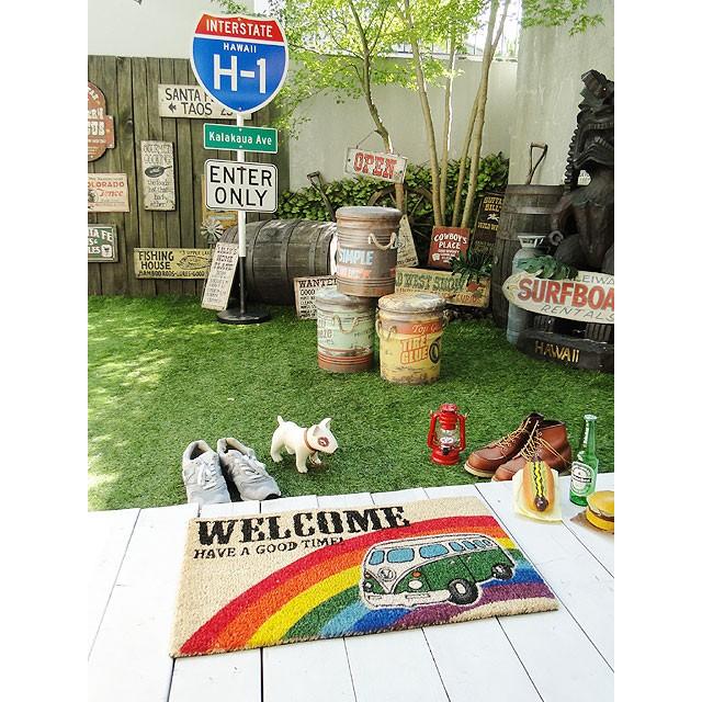 ワーゲンバス　ココマット　（グリーンバス）　アメリカン雑貨　アメリカ雑貨 爆買 |  | 05