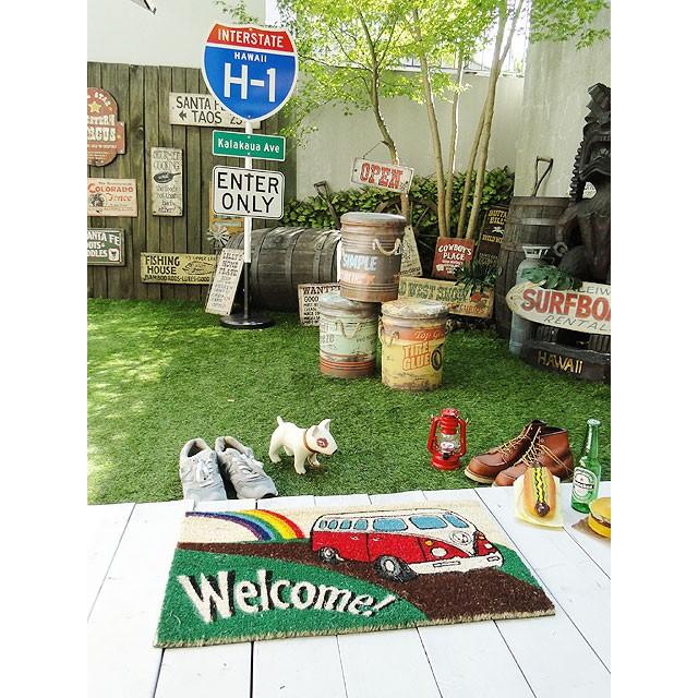 ワーゲンバス　ココマット　（レッドバス）　アメリカン雑貨　アメリカ雑貨 爆買 |  | 05