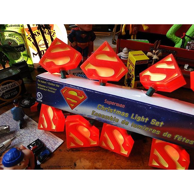 スーパーマン　10連パーティーライト アメリカン雑貨 アメリカ雑貨 |  | 01