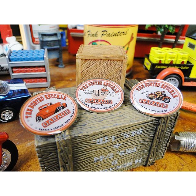 バステッド・ナックル・ガレージ　ピンズ 3個セット アメリカ雑貨 アメリカン雑貨 | 