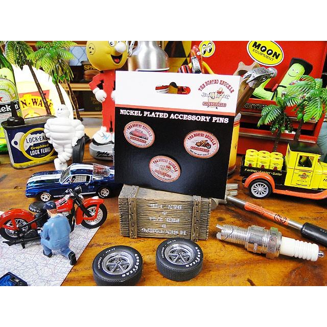 バステッド・ナックル・ガレージ　ピンズ 3個セット アメリカ雑貨 アメリカン雑貨 |  | 05