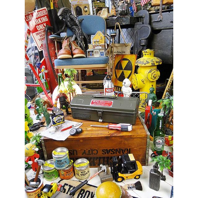 MERCURY マーキュリーツールボックス （カーキ） □ アメリカン