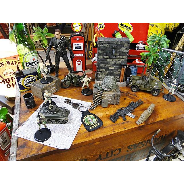 ミリタリーキーホルダー　（U.S.アーミー）　■　アメリカ雑貨 アメリカン雑貨　おしゃれ　男前　ミリタリー　ガレージグッズ　キーリング |  | 05