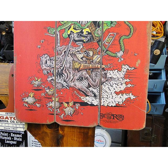 RAT FINK（ラットフィンク） ウッドサイン （ライディングホグ