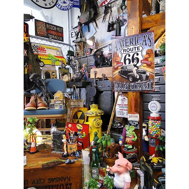 ルート66　ブリキ看板　アメリカンメインストリート 　アメリカン雑貨 アメリカ雑貨 | アメリカン レトロ | 05