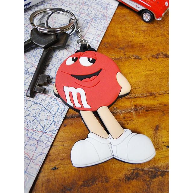 カンパニーキーホルダー　（m&m's/レッド）　アメリカ雑貨　アメリカン雑貨 | 