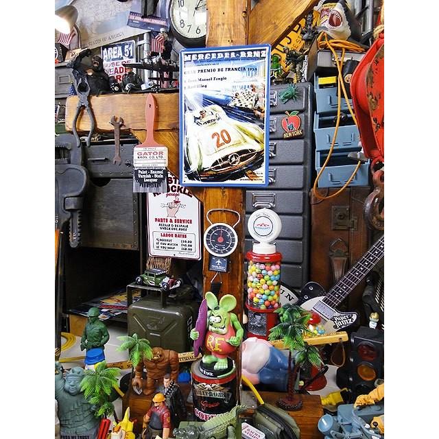 世界の名車＆クラシックカー　3Dメタルサイン　（メルセデスGP　フランシア1954　フランス）　アメリカン雑貨　アメリカ雑貨 |  | 04