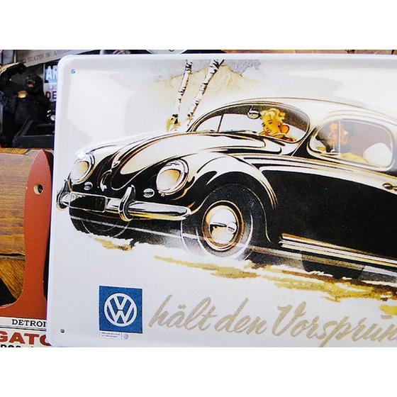 世界の名車＆クラシックカー　3Dメタルサイン　（フォルクスワーゲン　タイプ1）　アメリカ雑貨　アメリカン雑貨 |  | 01