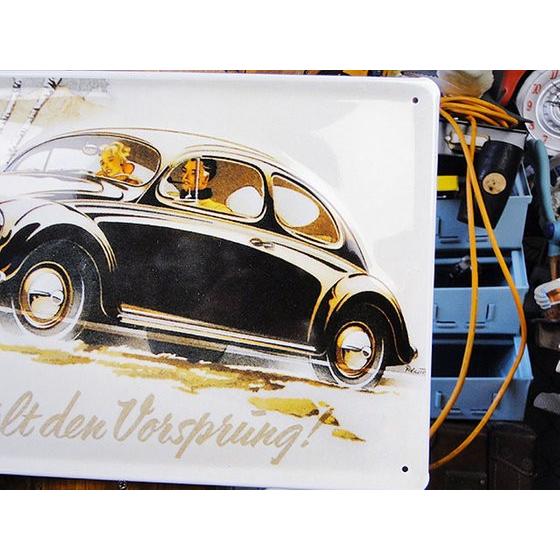 世界の名車＆クラシックカー　3Dメタルサイン　（フォルクスワーゲン　タイプ1）　アメリカ雑貨　アメリカン雑貨 |  | 02