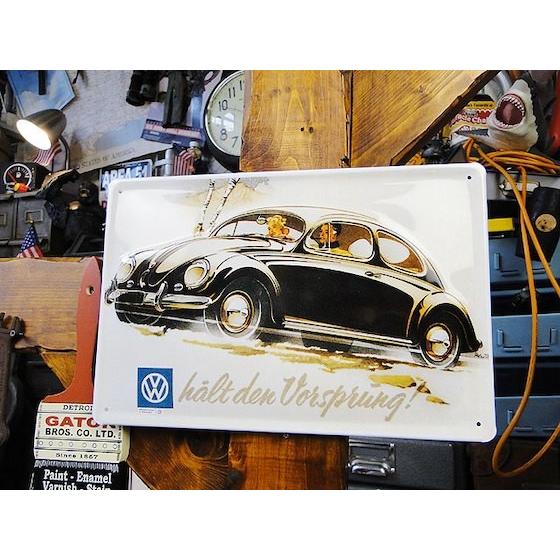 世界の名車＆クラシックカー　3Dメタルサイン　（フォルクスワーゲン　タイプ1）　アメリカ雑貨　アメリカン雑貨 |  | 03