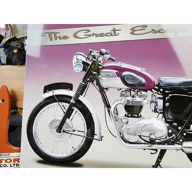 トライアンフのブリキ看板 タイガー T110 アメリカ雑貨 アメリカン雑貨 アメリカ 雑貨 | トライアンフ（マクラーレン） | 01