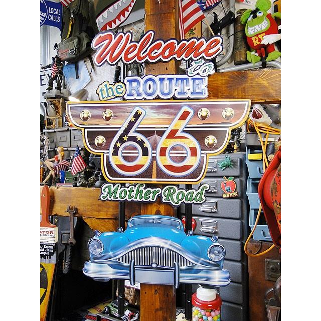 アメリカンスタイル ウォールデコ ガレージ ウォールサイン ルート66ウェルカム アメリカ雑貨 アメリカン雑貨 アメリカ雑貨通販キャンディタワー 通販 Yahoo ショッピング