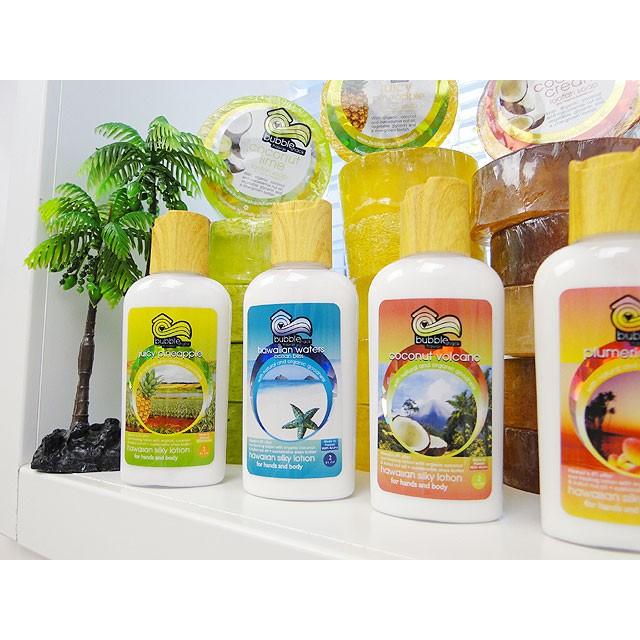 ハワイのセレブ達も愛用するオーガニック・ボディローション　バブルシャック　シルキーボディローション　（6種類デラックスセット） |  | 01