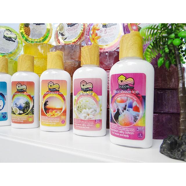 ハワイのセレブ達も愛用するオーガニック・ボディローション　バブルシャック　シルキーボディローション　（6種類デラックスセット） |  | 02