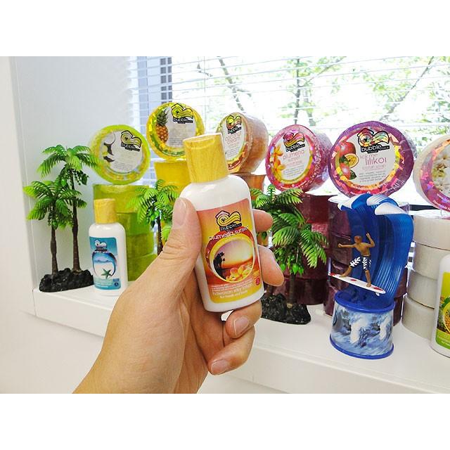 ハワイのセレブ達も愛用するオーガニック・ボディローション　バブルシャック　シルキーボディローション　（プルメリアサンセット） |  | 02