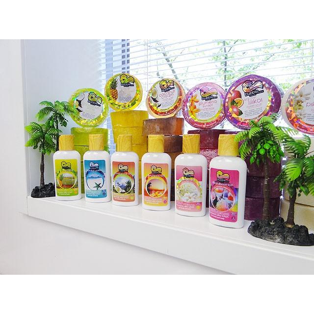 ハワイのセレブ達も愛用するオーガニック・ボディローション　バブルシャック　シルキーボディローション　（プルメリアサンセット） |  | 04