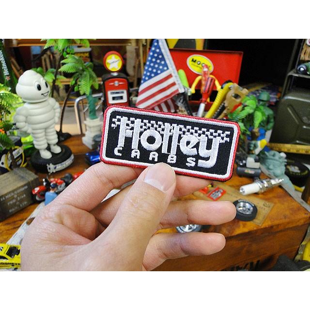 ホーリー　ワッペン　（ブラック×ホワイト）　アメリカ雑貨　アメリカン雑貨　おしゃれ　アイロン　アメリカ　エンブレム　ロゴ　通販 |  | 01