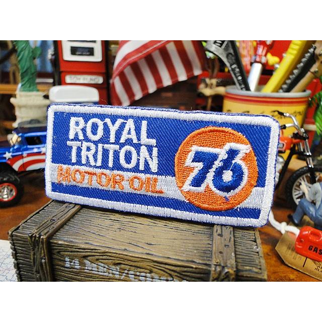 ユノカル76のワッペン ロイヤルトリトン アメリカ雑貨 アメリカン雑貨 おしゃれ アイロン ブランド アメリカ エンブレム ロゴ 通販 アメリカ雑貨通販キャンディタワー 通販 Yahoo ショッピング