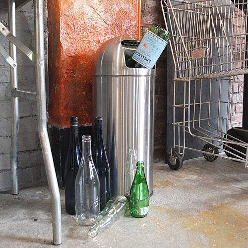 ダルトン　ステンレス　ダストビン　（Mサイズ/30リッター）　■　アメリカン雑貨　アメリカ雑貨　DULTON ゴミ箱 | DULTON | 07