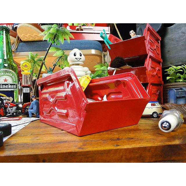 ダルトン　パーツストッカーコンテナ　ミニ　（レッド）　■　アメリカン雑貨　アメリカ雑貨　DULTON | DULTON | 02