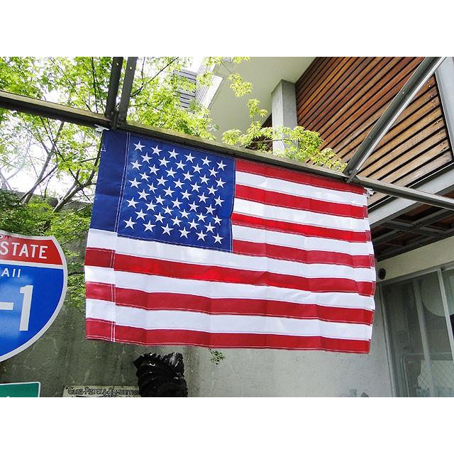 ちょっとリッチバージョンの星条旗　110cmサイズフラッグ アメリカ雑貨 アメリカン雑貨 旗 | 