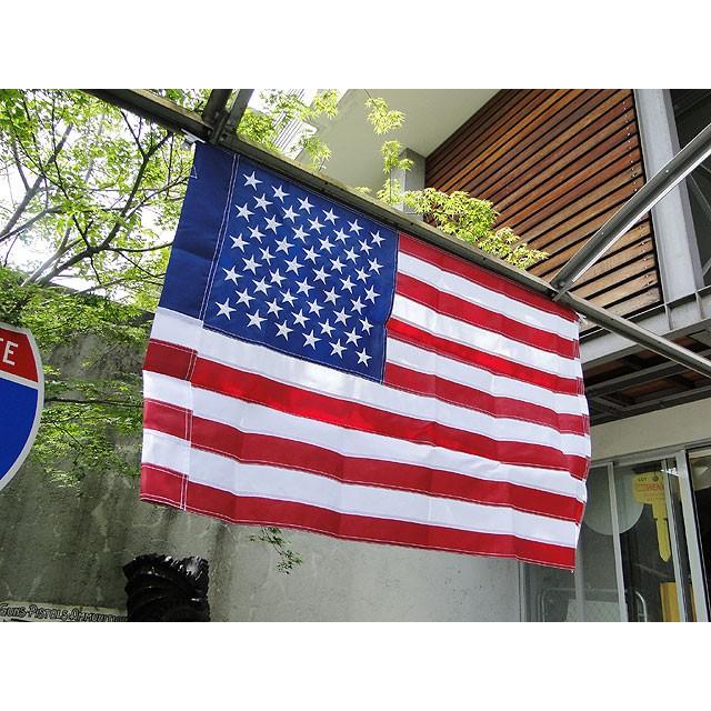 ちょっとリッチバージョンの星条旗　110cmサイズフラッグ アメリカ雑貨 アメリカン雑貨 旗 |  | 04