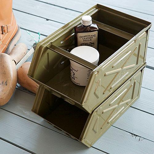 ダルトン　パーツストッカーコンテナ　（オリーブドラブ）　■　アメリカン雑貨　アメリカ雑貨　DULTON | DULTON | 06