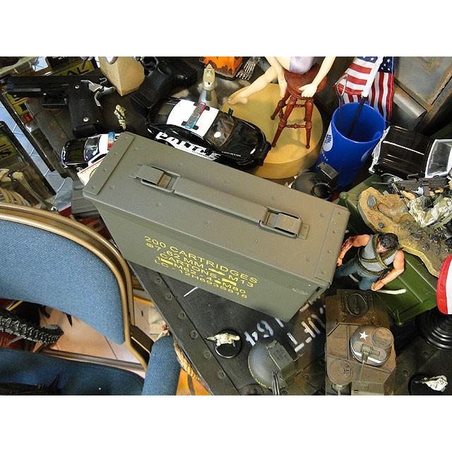 USタイプ　アンモボックス　（Sサイズ）　■　アメリカ雑貨　アメリカン雑貨　おしゃれ　男前　ミリタリー　ガレージグッズ |  | 01