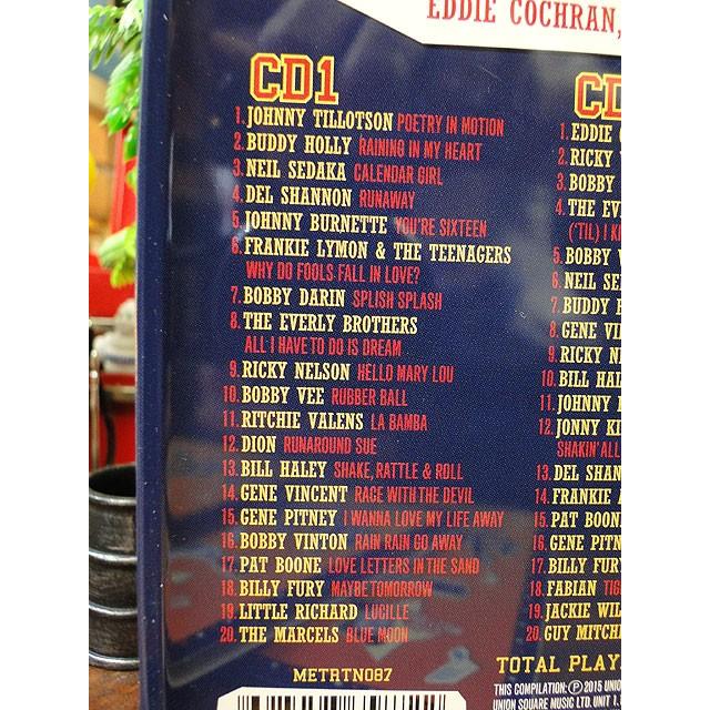 オールディーズ・ミュージック缶　3枚組　（ティーンアイドル）　アメリカ雑貨　アメリカン雑貨 |  | 01