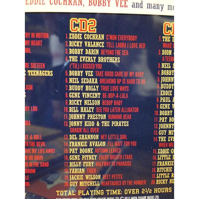 オールディーズ・ミュージック缶　3枚組　（ティーンアイドル）　アメリカ雑貨　アメリカン雑貨 |  | 02