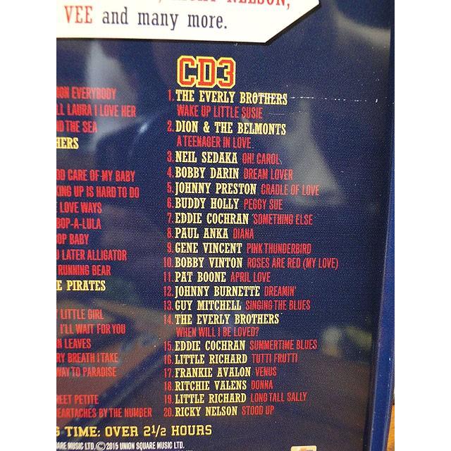 オールディーズ・ミュージック缶　3枚組　（ティーンアイドル）　アメリカ雑貨　アメリカン雑貨 |  | 03