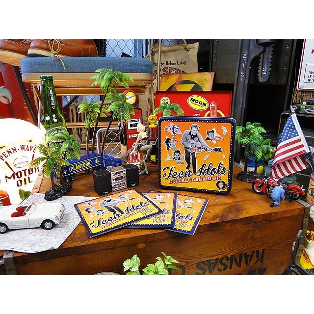 オールディーズ・ミュージック缶　3枚組　（ティーンアイドル）　アメリカ雑貨　アメリカン雑貨 |  | 05