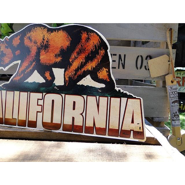カリフォルニア州旗　スタンドサイン アメリカン雑貨 アメリカ雑貨 |  | 02