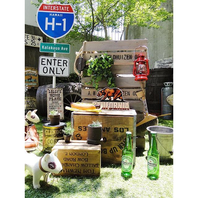 カリフォルニア州旗　スタンドサイン アメリカン雑貨 アメリカ雑貨 |  | 05